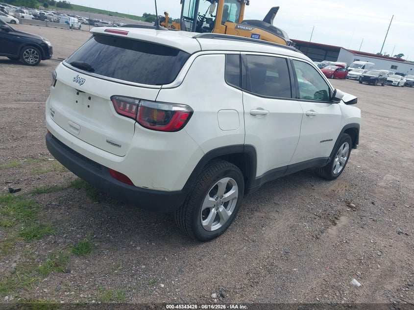 Vin: 3c4njdbb7lt100645, lot: 45841362, jeep compass latitude 4x4 20204