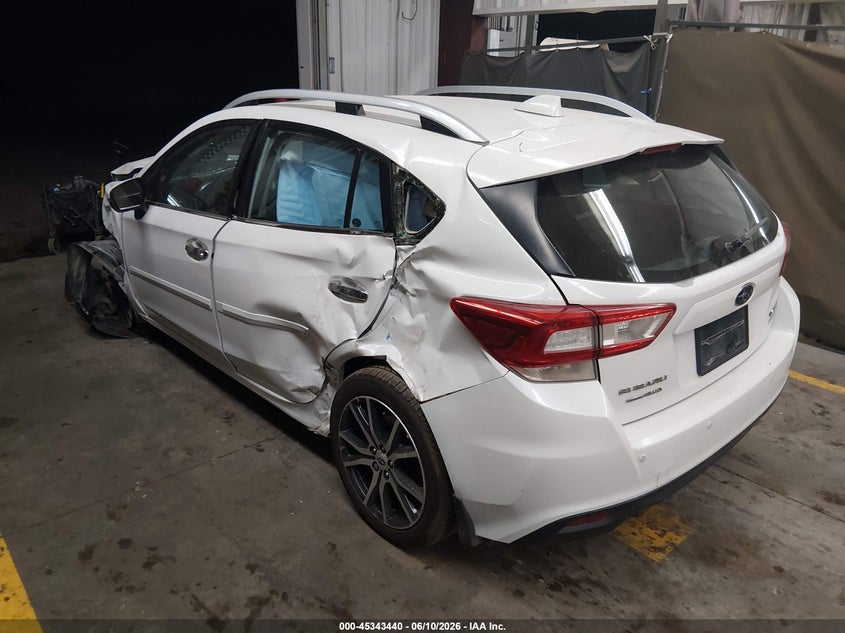Vin: 4s3gtat64h3754718, lot: 45841376, subaru impreza 2.0i limited 20173