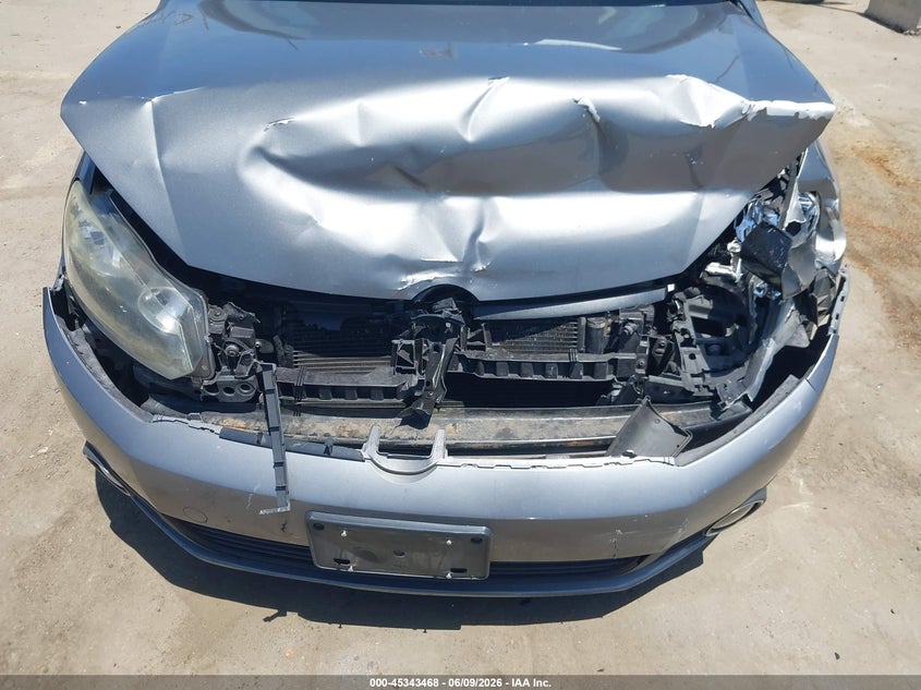 2012 Volkswagen Golf Tdi 4-Door VIN: WVWDM7AJ9CW133606 Lot: 45343468