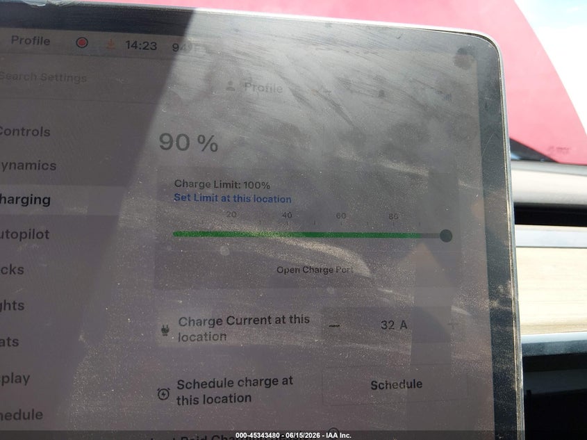 TESLA MODEL 3 2022 VIN 5YJ3E1EA2NF190656