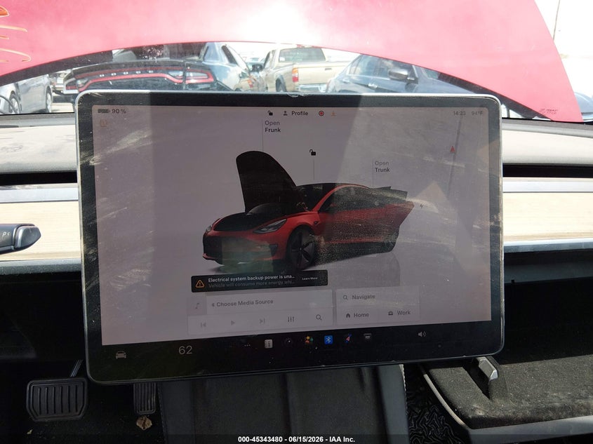 TESLA MODEL 3 2022 VIN 5YJ3E1EA2NF190656