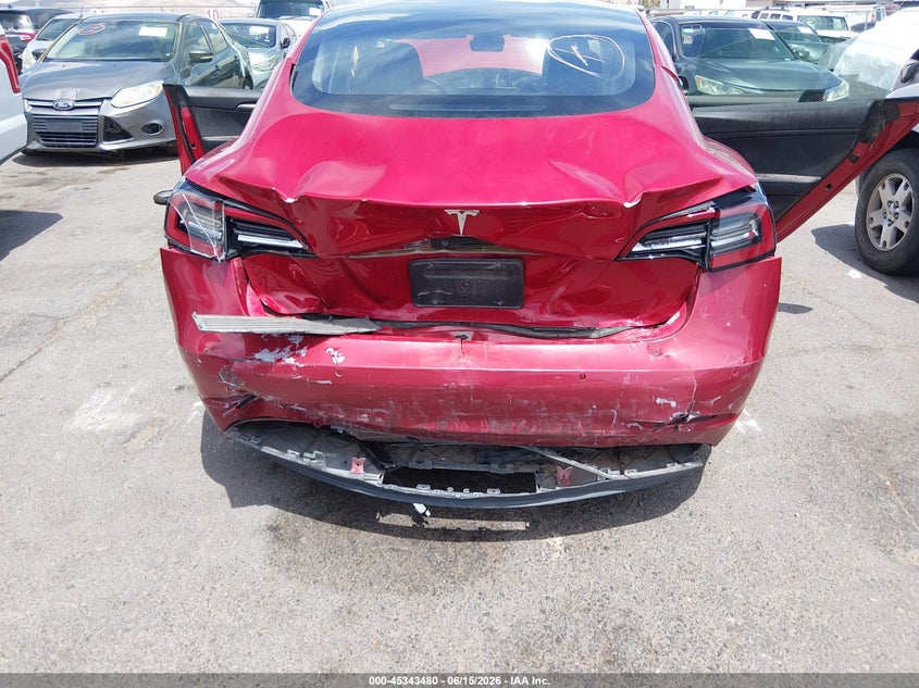 TESLA MODEL 3 2022 VIN 5YJ3E1EA2NF190656