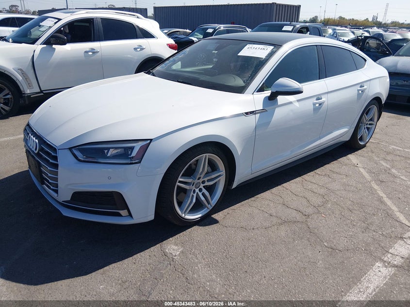 Vin: wauencf57ja111469, lot: 45841419, audi a5 2.0t premium 20182