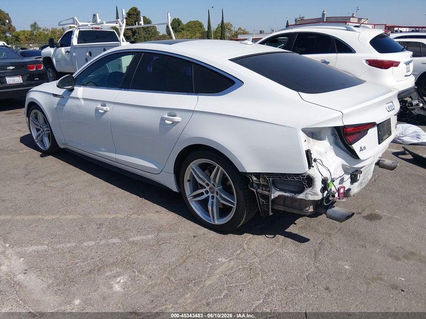 Vin: wauencf57ja111469, lot: 45841419, audi a5 2.0t premium 20183