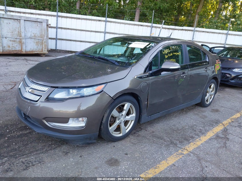 Vin: 1g1rb6e40eu129753, lot: 45841428, chevrolet volt 20142
