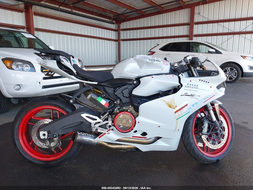 2015 Ducati Superbike 899 Panigale VIN: ZDM14BUWXFB024939 Lot: 45343493