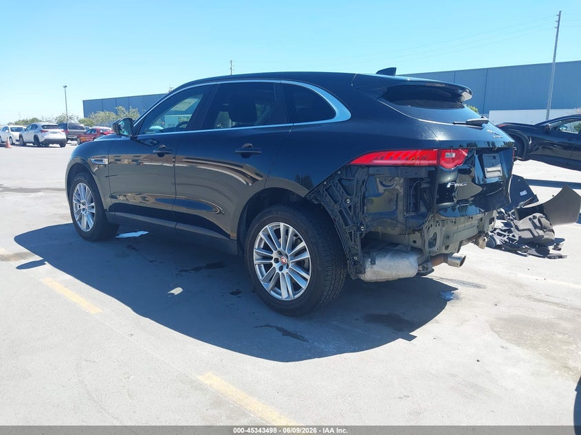 Vin: sadck2gxxla640516, lot: 45841434, jaguar f-pace prestige p300 awd automatic 20203
