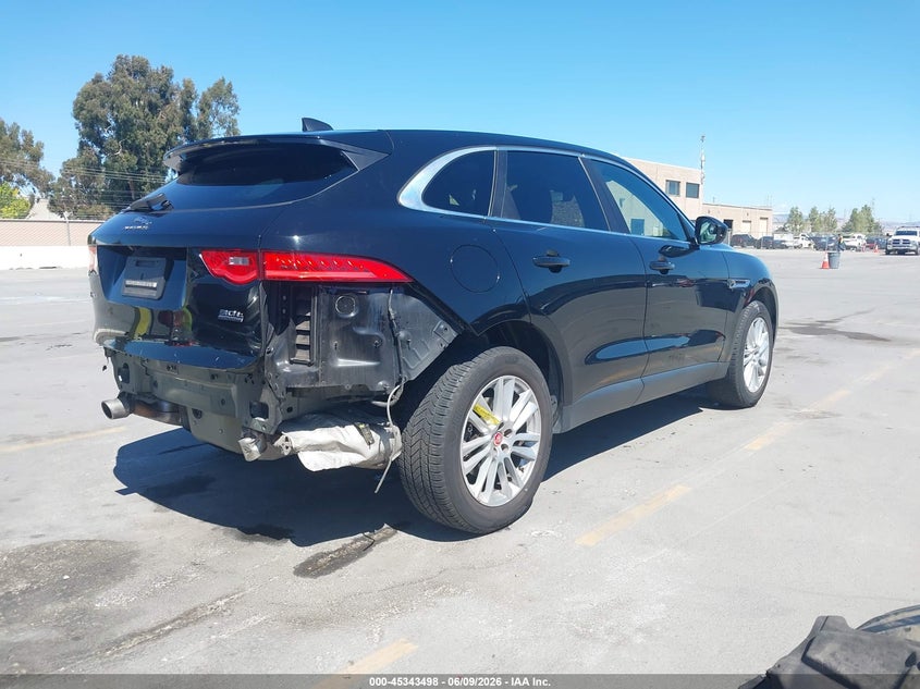 Vin: sadck2gxxla640516, lot: 45841434, jaguar f-pace prestige p300 awd automatic 20204