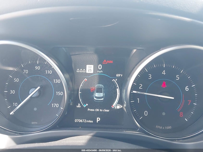 2020 Jaguar F-Pace Prestige P300 Awd Automatic VIN: SADCK2GXXLA640516 Lot: 45343498