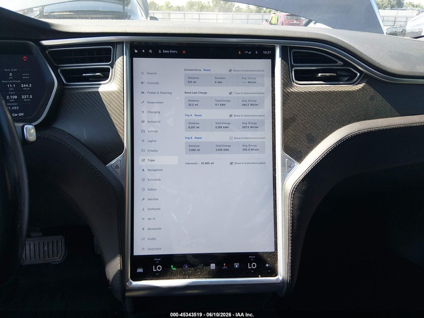 2017 Tesla Model S 100D/60D/75D/90D/P100D VIN: 5YJSA1E20HF224629 Lot: 45343519