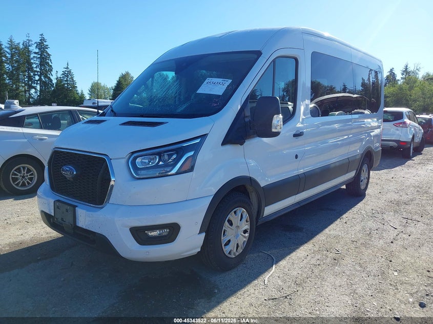 VIN 1FBAX2C83PKB36185 2023 FORD TRANSIT-350 PASSENGER VAN XLT