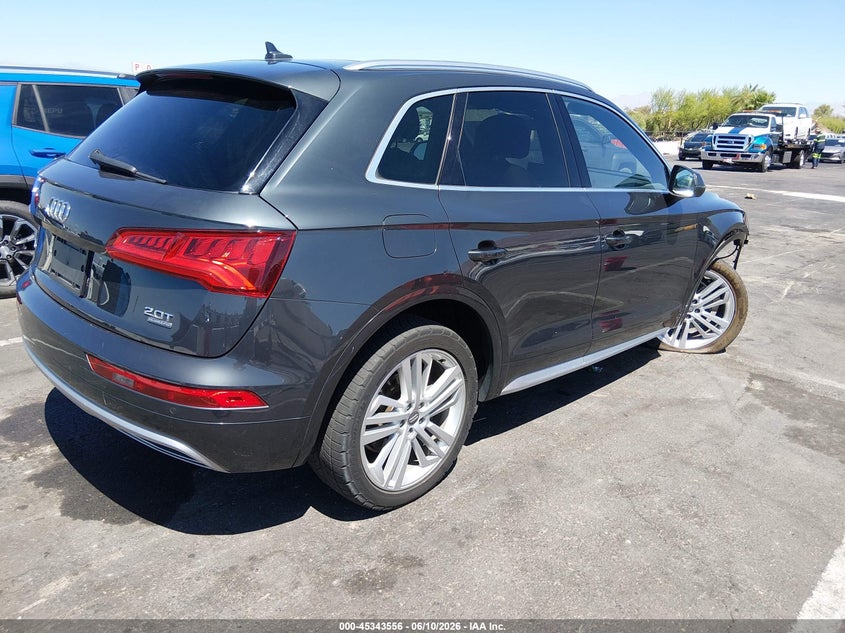 Vin: wa1bnafy8j2018291, lot: 45841492, audi q5 2.0t premium/2.0t tech premium 20184