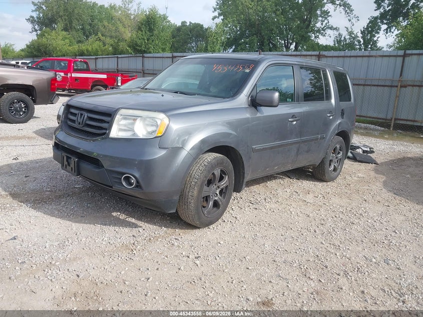 2012 HONDA PILOT auction photo 2