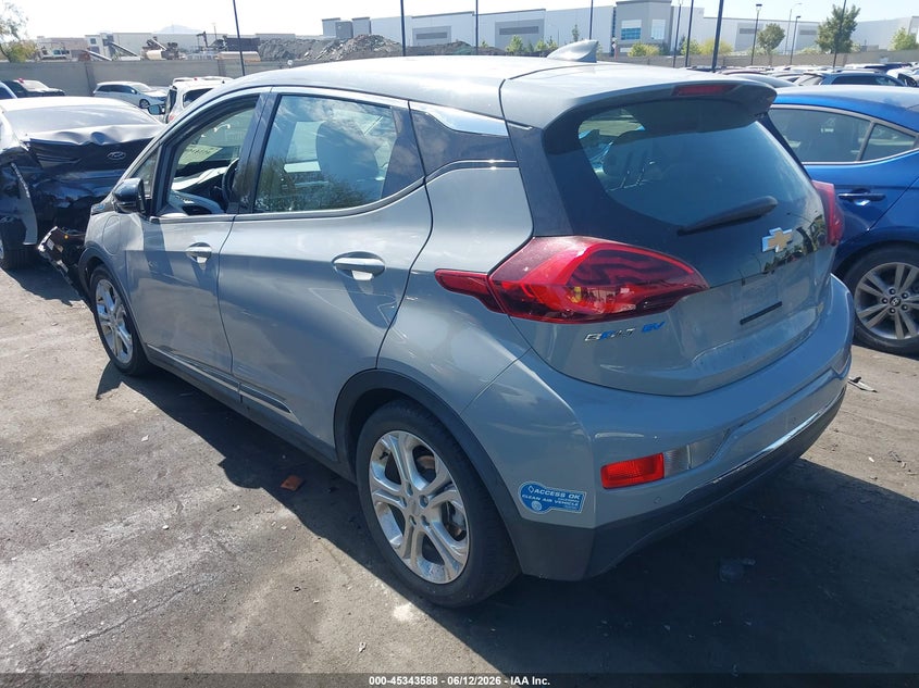 Vin: 1g1fy6s09m4107980, lot: 45841524, chevrolet bolt ev fwd lt 20213