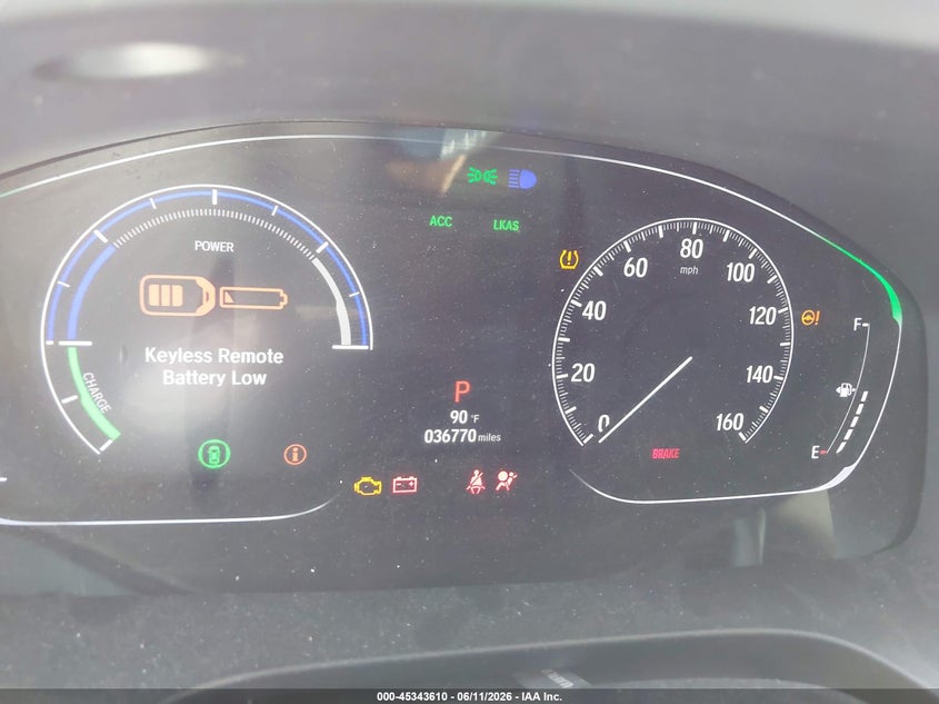 2020 Honda Insight Touring VIN: 19XZE4F91LE007542 Lot: 45343610