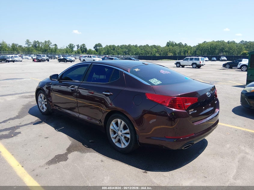 2012 KIA OPTIMA auction photo 3