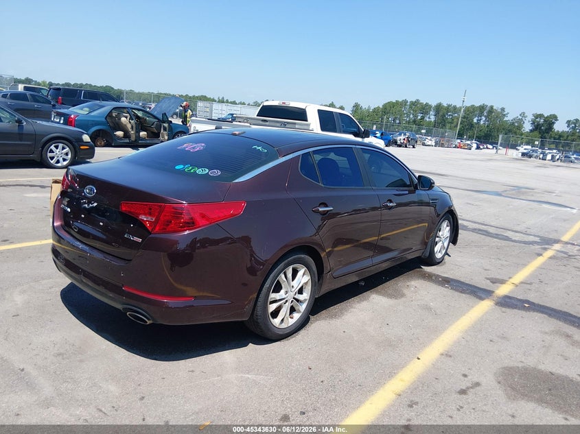 2012 KIA OPTIMA auction photo 4