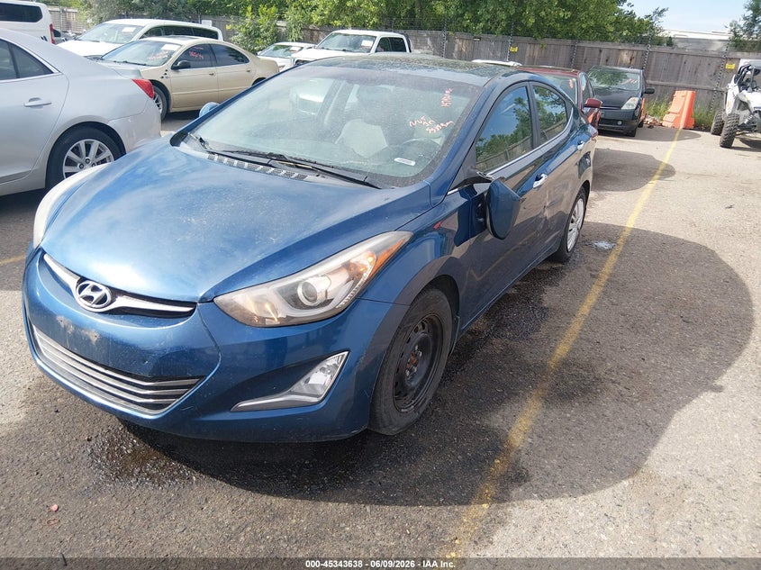 2014 Hyundai Elantra Limited KMHDH4AE8EU106574 photo 1