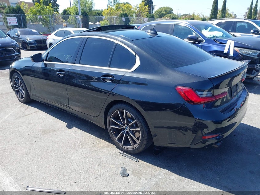 Vin: wba5r1c55kak06949, lot: 45841597, bmw 330i 20193