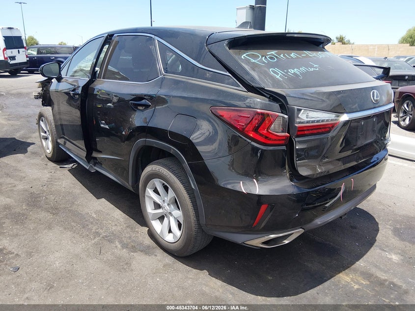 Vin: 2t2zzmca0hc074024, lot: 45841640, lexus rx 350 20173