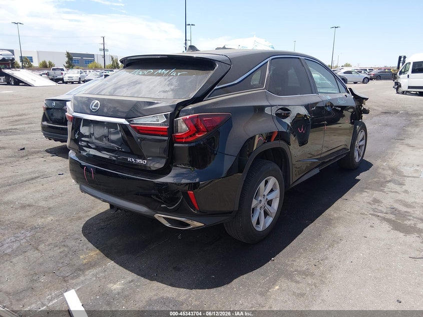 Vin: 2t2zzmca0hc074024, lot: 45841640, lexus rx 350 20174