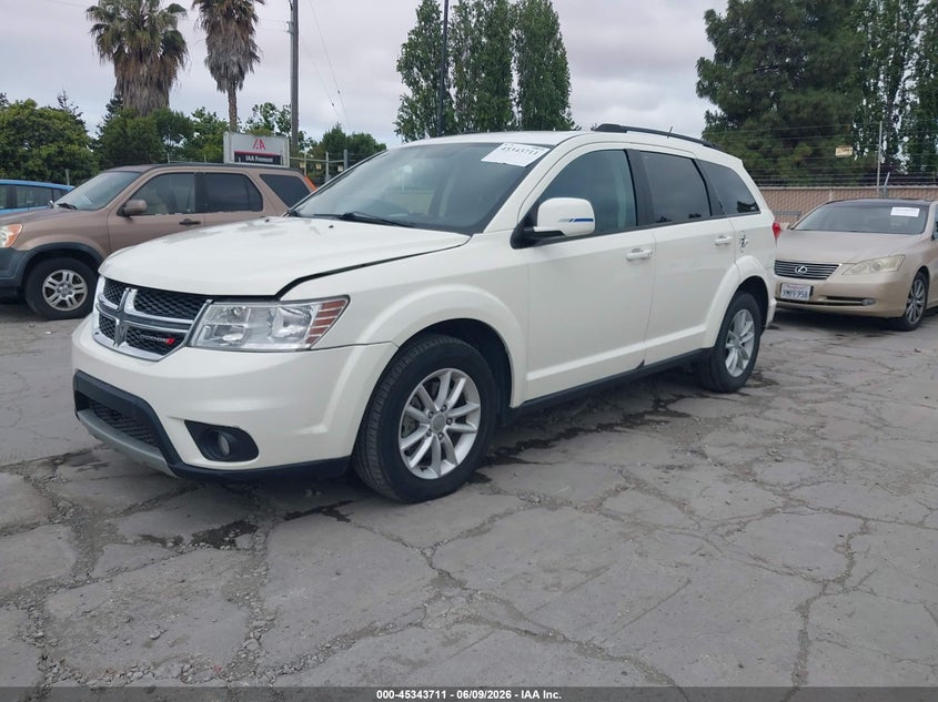 Vin: 3c4pdcbg2ht518592, lot: 45841647, dodge journey sxt 20172