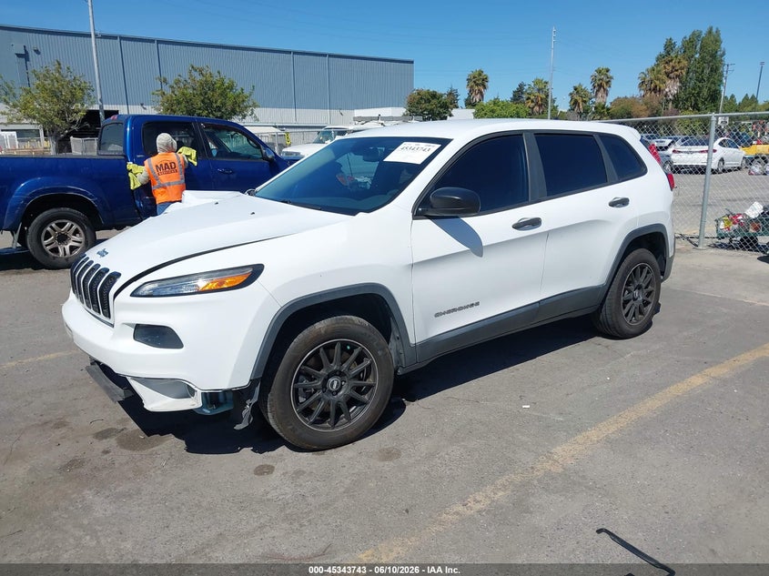 2014 Jeep Cherokee Sport 1C4PJLAB3EW163548 photo 1