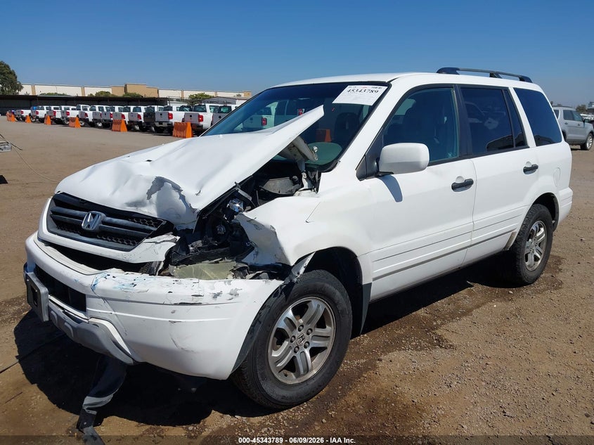 2HKYF18604H560965 2004 HONDA PILOT EX-L photo 1