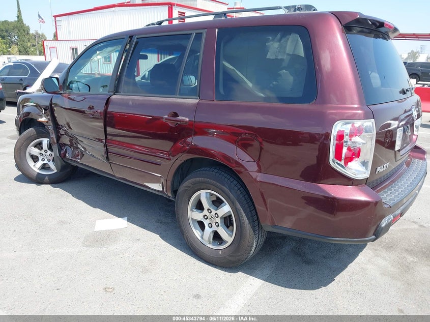 2008 HONDA PILOT auction photo 3