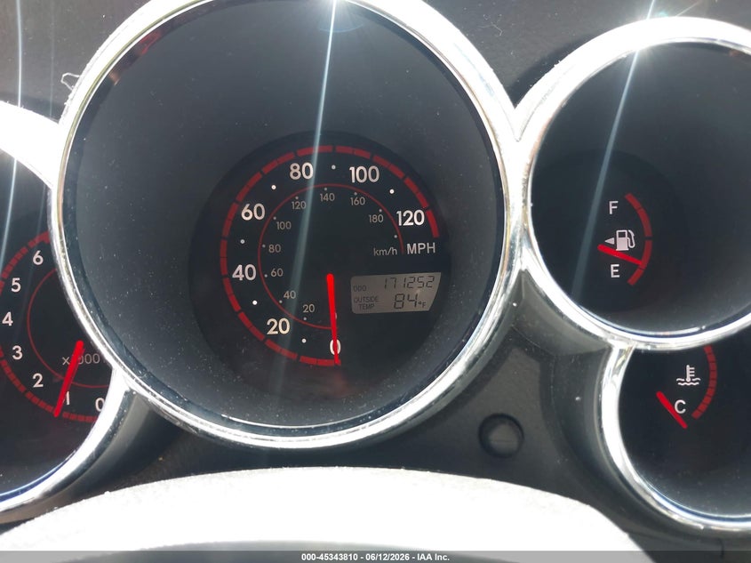 2006 Pontiac Vibe VIN: 5Y2SL65836Z442664 Lot: 45343810