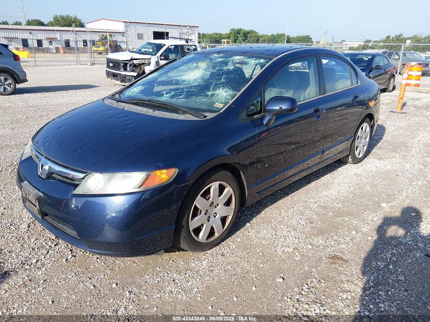 2006 Honda Civic Lx 1HGFA16536L082170 photo 1