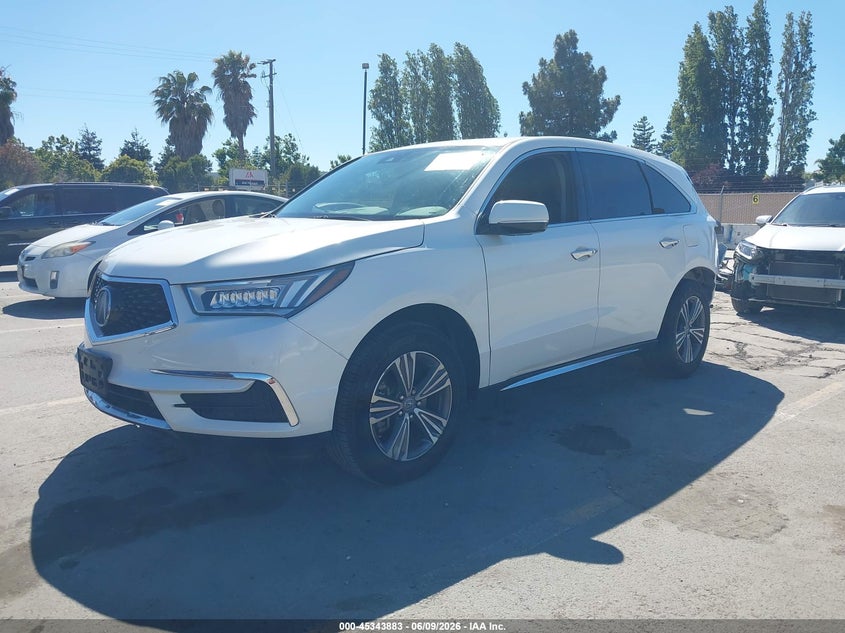 Vin: 5j8yd3h36kl009618, lot: 45841819, acura mdx standard 20192