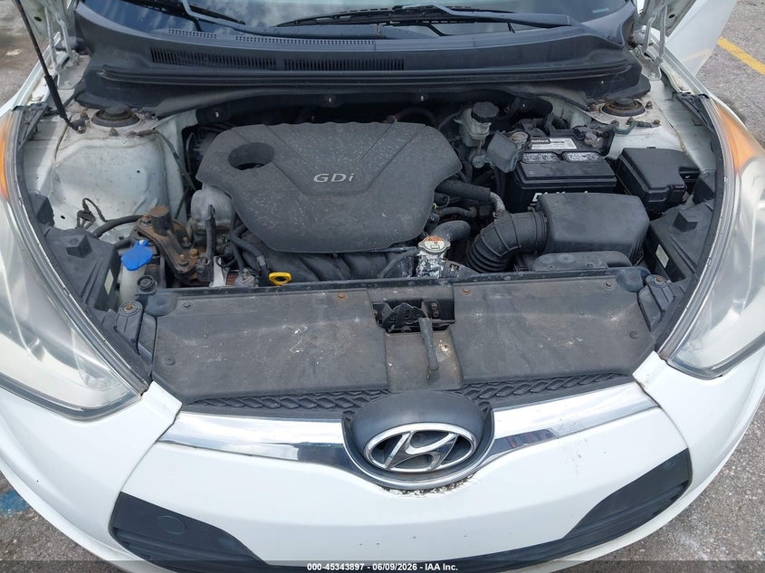2012 Hyundai Veloster Base W/Gray VIN: KMHTC6ADXCU052169 Lot: 45343897