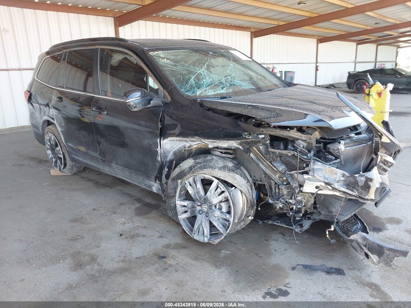 HONDA PILOT 2021 VIN 5FNYF5H20MB003847