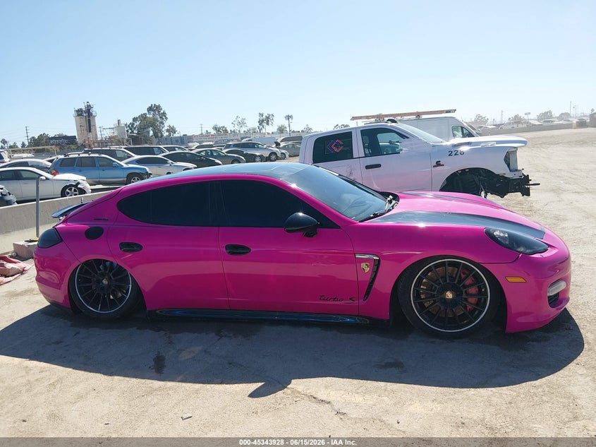 2012 Porsche Panamera Turbo VIN: WP0AC2A72CL090435 Lot: 45343928