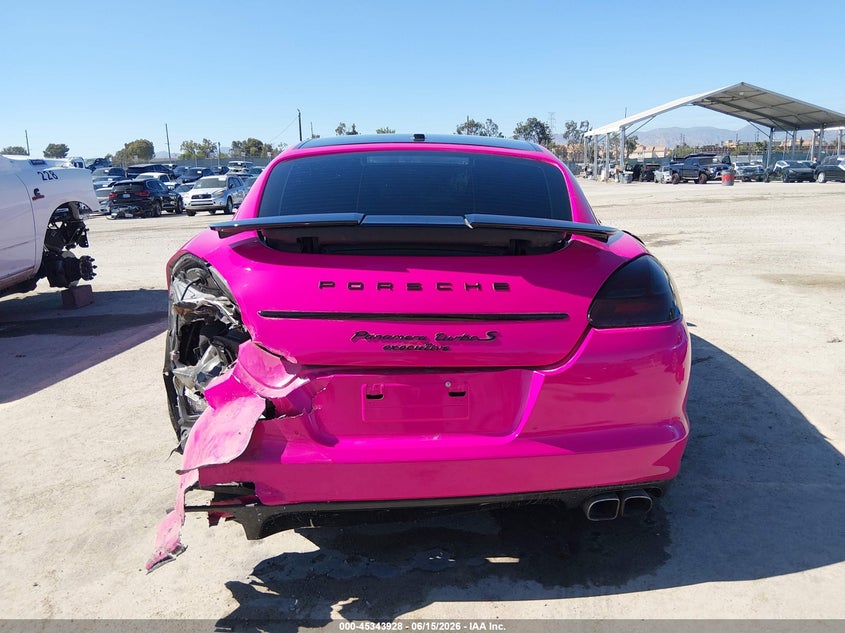 2012 Porsche Panamera Turbo VIN: WP0AC2A72CL090435 Lot: 45343928