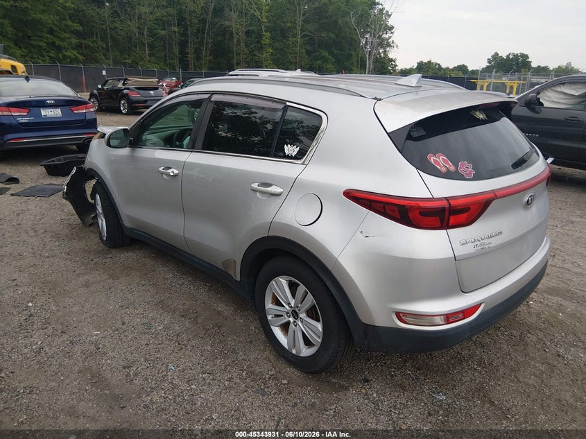 2018 KIA SPORTAGE auction photo 3