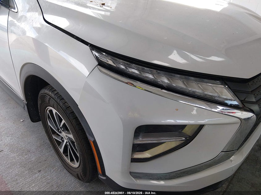 2022 Mitsubishi Eclipse Cross Es VIN: JA4ASUAA8NZ054723 Lot: 45343951