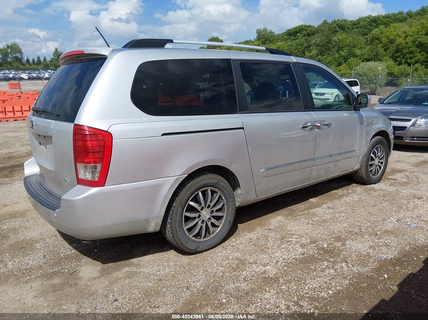 Vin: kndmh4c78c6506963, lot: 45841897, kia sedona ex 20124