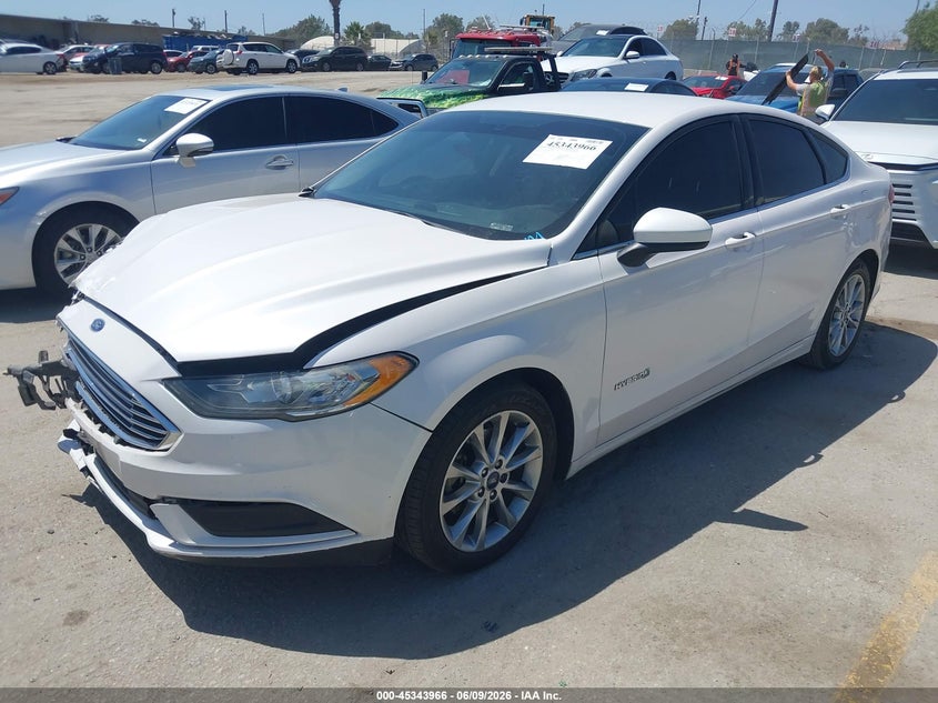 2017 Ford Fusion Hybrid Se 3FA6P0LU4HR217606 photo 1