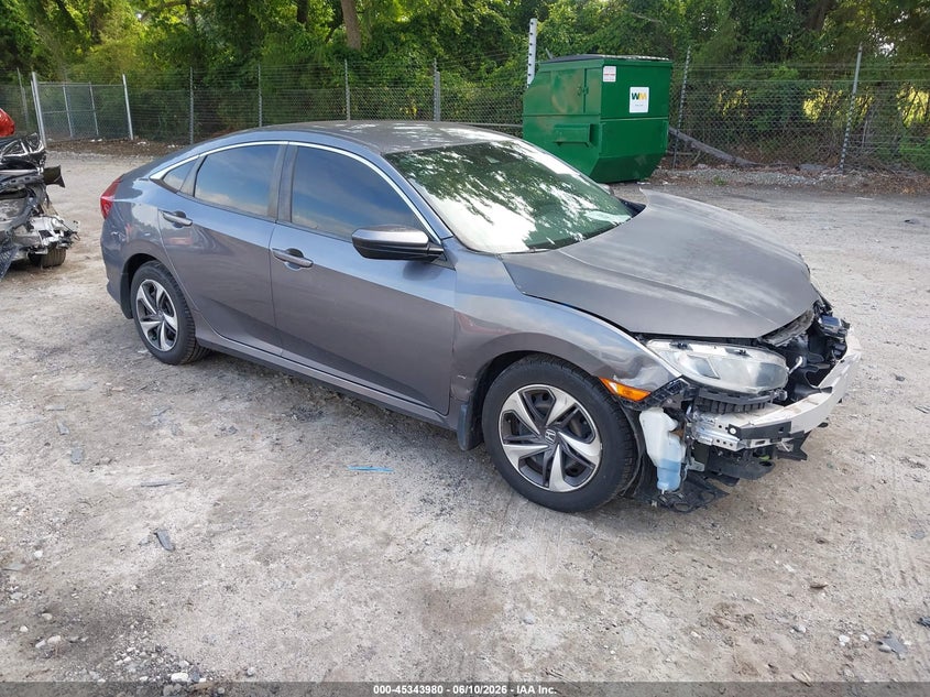 2019 HONDA CIVIC SEDAN 2.0L I-4 DOHC, VVT, 158HP