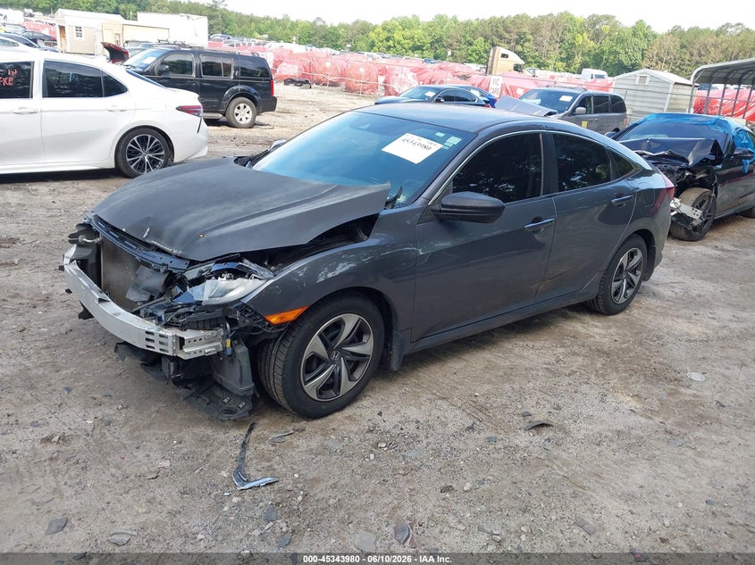 2019 HONDA CIVIC SEDAN 2.0L I-4 DOHC, VVT, 158HP
