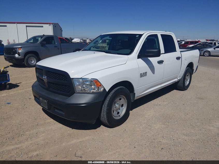 Vin: 1c6rr6kg5js317182, lot: 45841924, ram 1500 tradesman  4x2 5'7 box 20182