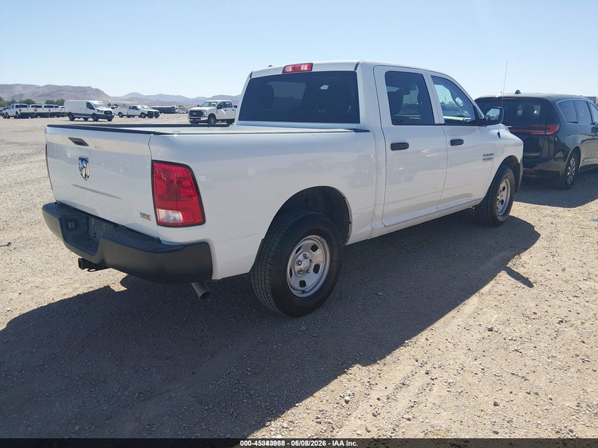 Vin: 1c6rr6kg5js317182, lot: 45841924, ram 1500 tradesman  4x2 5'7 box 20184