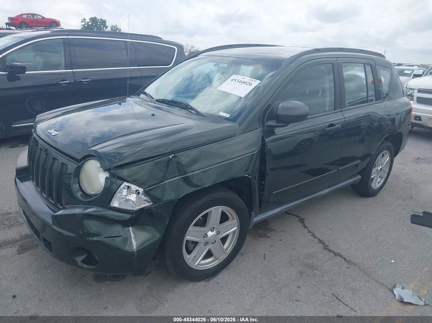 Vin: 1j4nt4fb1ad612242, lot: 45841962, jeep compass sport 20102