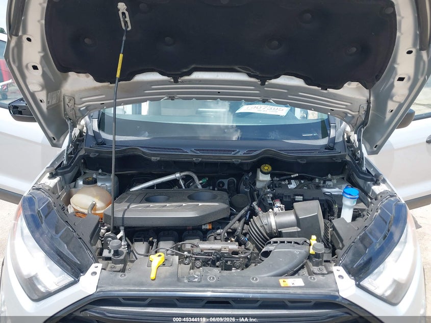 2021 Ford Ecosport S VIN: MAJ6S3FL0MC452497 Lot: 45344119