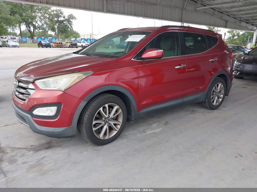 2014 Hyundai Santa Fe Sport 2.0l Turbo 5XYZU3LA7EG218410 photo 1