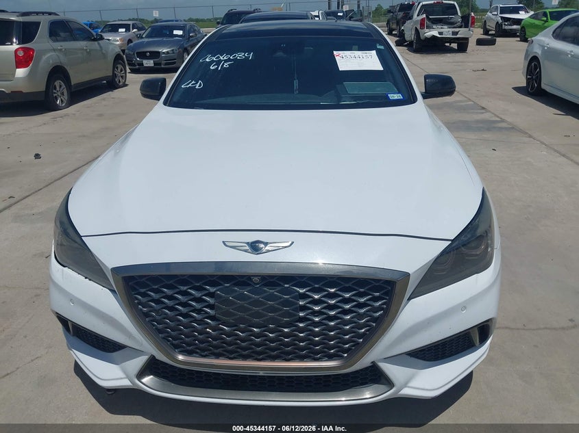 2018 Genesis G80 3.3T Sport VIN: KMHGN4JB8JU230589 Lot: 45344157