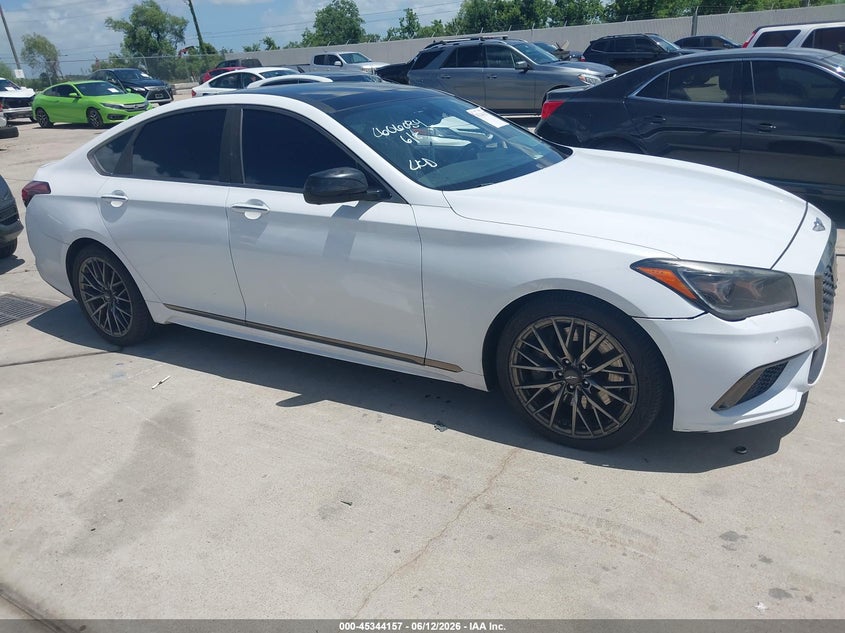 2018 Genesis G80 3.3T Sport VIN: KMHGN4JB8JU230589 Lot: 45344157
