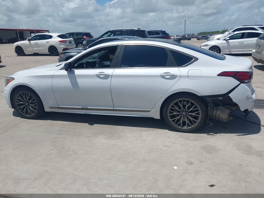2018 Genesis G80 3.3T Sport VIN: KMHGN4JB8JU230589 Lot: 45344157